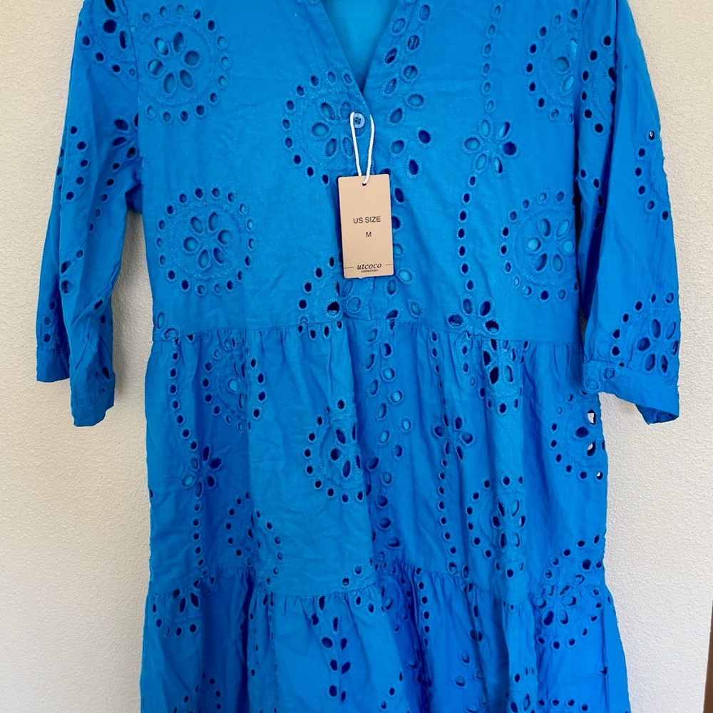 Utcoco Blue Dress - perfect dress - never worn with tags